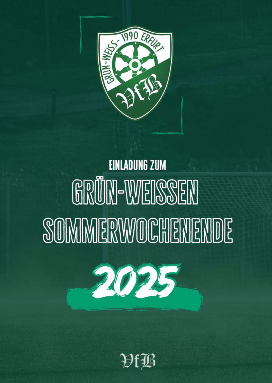 Grün-Weisses Sommerwochenende - VfB GW Erfurt