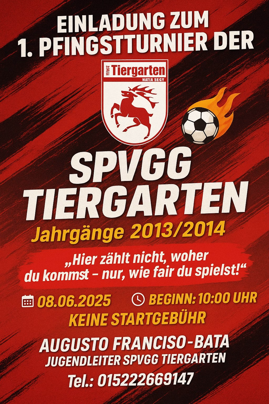 1. Pfingstturnier Spvgg Tiergarten