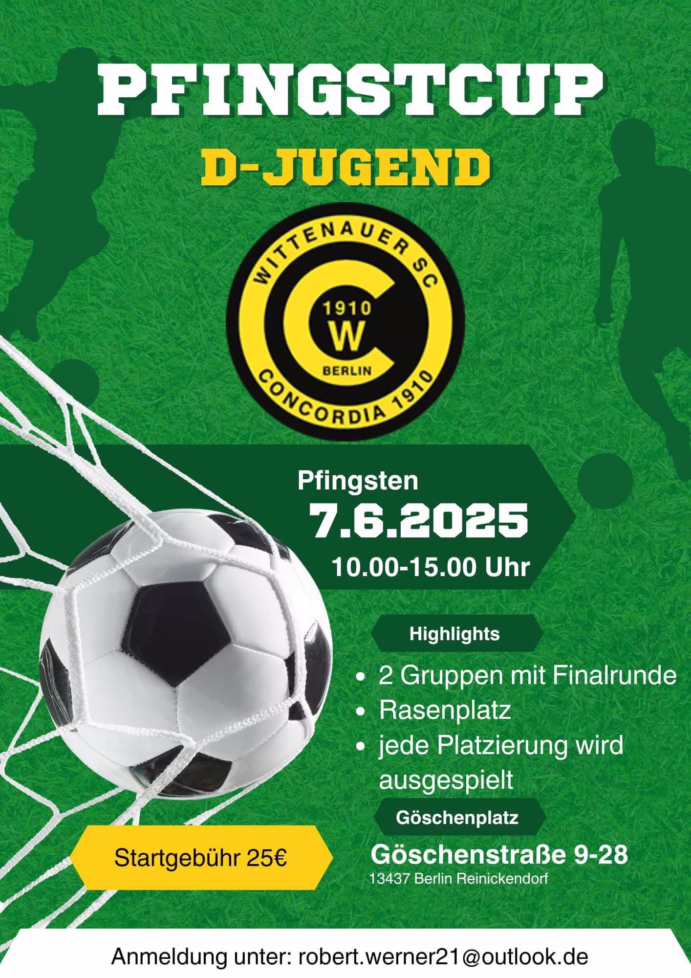 Pfingst-Cup Wittenauer BC Concordia