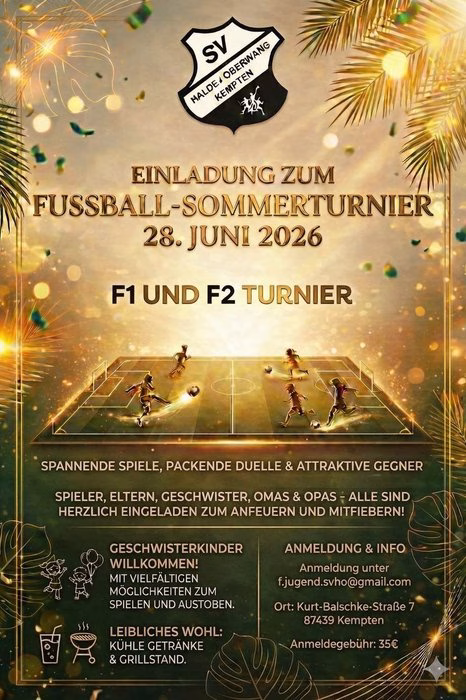 F Jugend - SV Kempten Halde Oberwang Cup